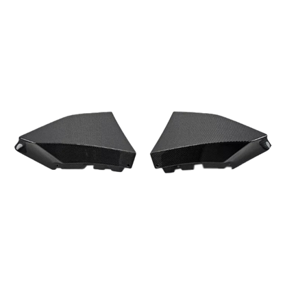 For Toyota 19+ Supra A90 T Type Carbon Fiber Rear Spats Body Kit Fins Pair - Kazento Carbon Parts