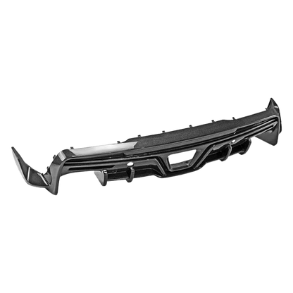 For Toyota 19+ Supra A90 TMS Type Carbon Fiber Body Kit Rear Under Diffuser Lip - Kazento Carbon Parts