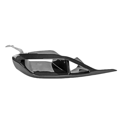 For Toyota 19+ Supra A90 ATTK Type Carbon Fiber Vented Head Light Air Duct - Kazento Carbon Parts