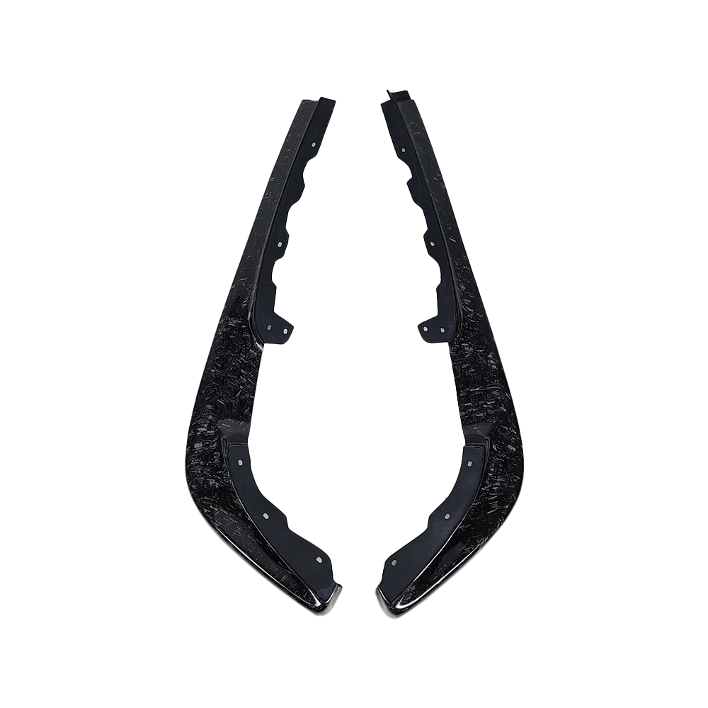 For Mazda RX7 FD3S 93-96 OE Style Forged Carbon Fiber Front Lip Splitter (2pcs) - Kazento Carbon Parts