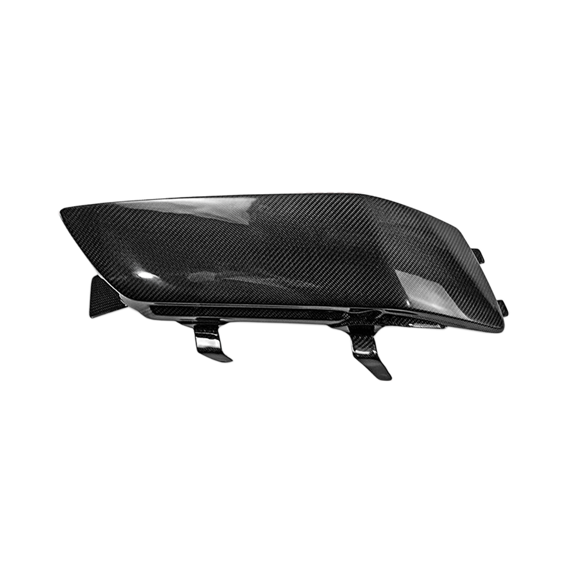 Kazento For Evolution Evo 7 8 9 For Mitsubishi Headlight Block Out Lhd Passenger Side Carbon Fiber Front Head Light Lamp Cover - Kazento Carbon Parts