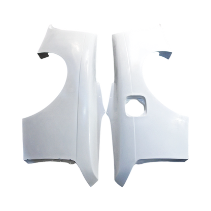 BN Sports Blister Fiberglass Rear Fender Pair For Nissan Silvia S14 (Late Model)