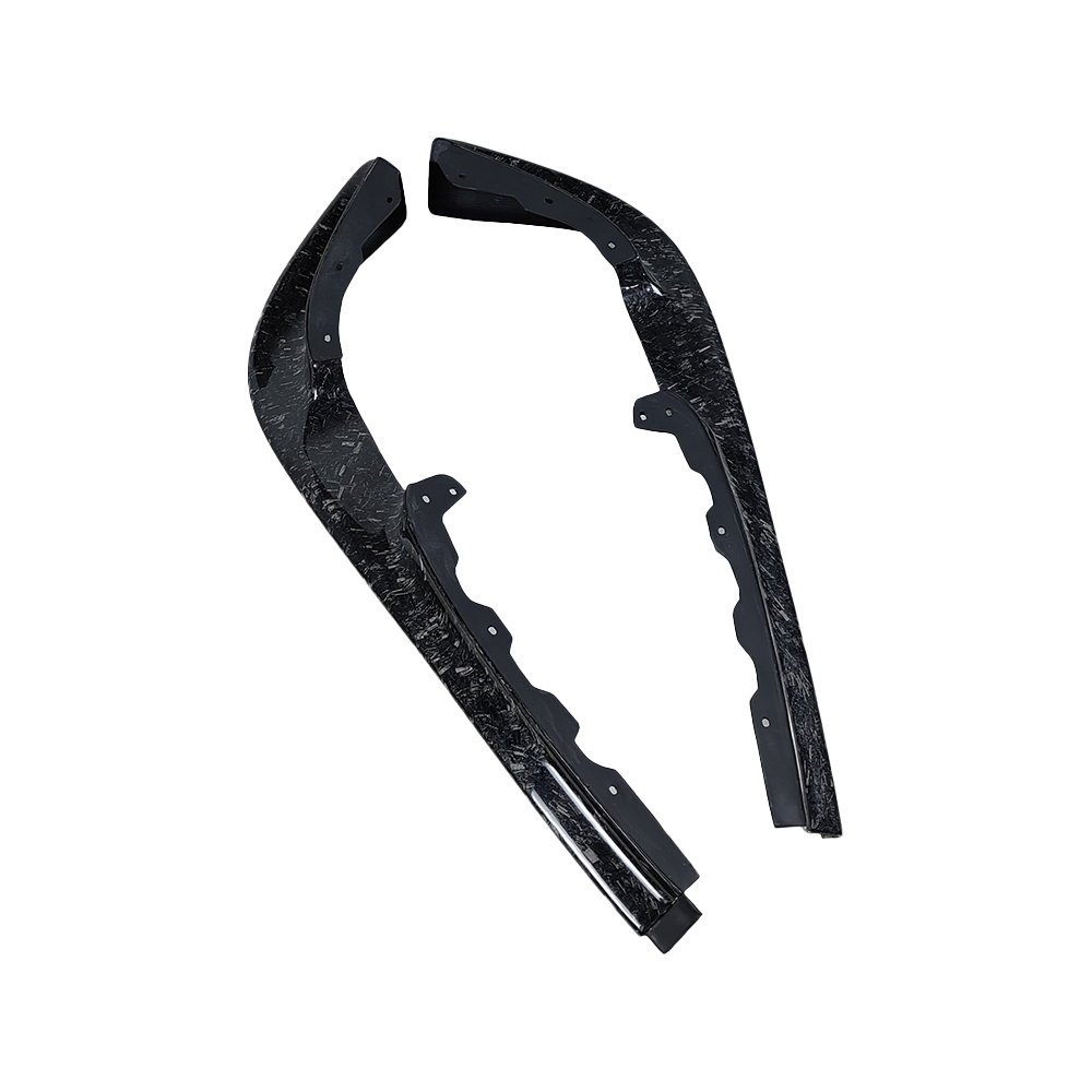 For Mazda RX7 FD3S 93-96 OE Style Forged Carbon Fiber Front Lip Splitter (2pcs) - Kazento Carbon Parts