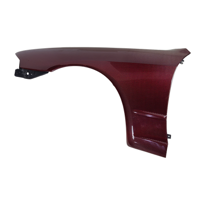 Nissan Skyline R32 (GTS Only) OE Style Red Carbon Fiber Front Fender