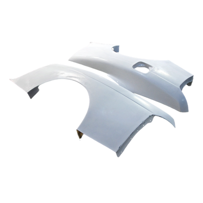 BN Sports Blister Fiberglass Rear Fender Pair For Nissan Silvia S14 (Late Model)
