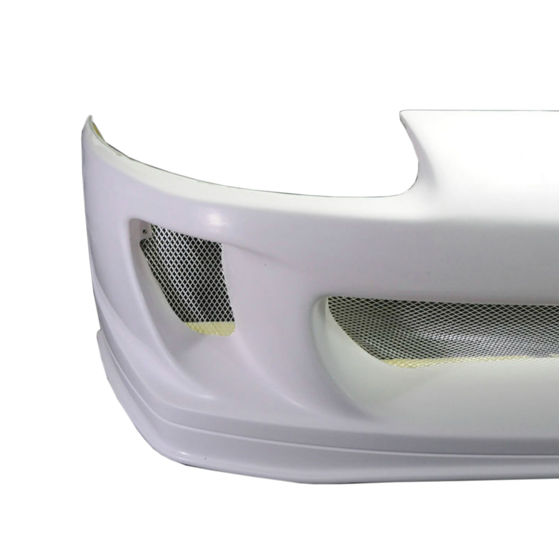 For 93-98 Supra MK4 JZA80 Ridox Style Fiberglass Unpaint Front Hood Bumper - Kazento Carbon Parts