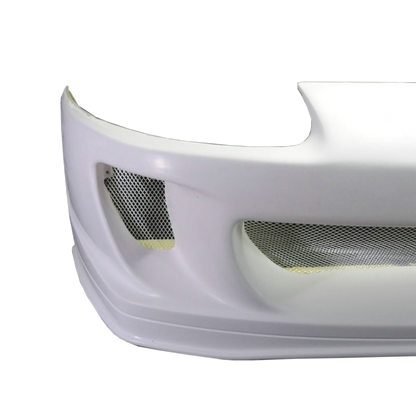 For 93-98 Supra MK4 JZA80 Ridox Style Fiberglass Unpaint Front Hood Bumper - Kazento Carbon Parts