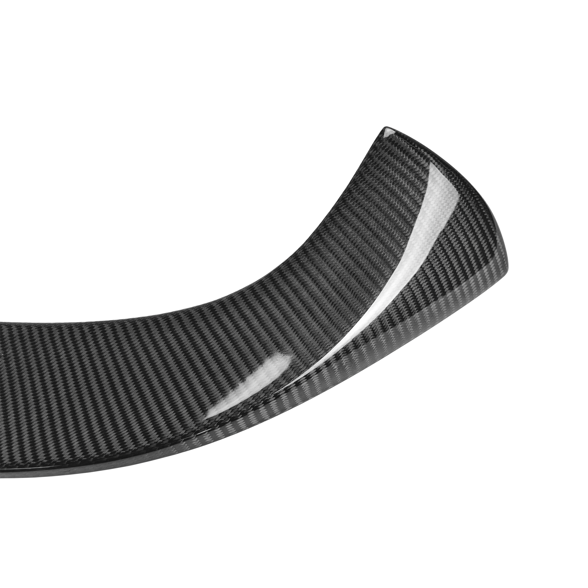 For Mazda 3 Axela 2017-18 5D Hatchback Carbon KZB Rear Roof Spoiler Wing Lip - Kazento Carbon Parts