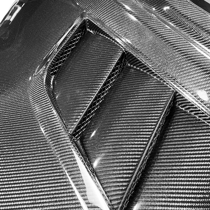 Infiniti G25/G35/G37/Q40 Coupe Clear Glass Front Vented Hood Bonnet 2008-2013