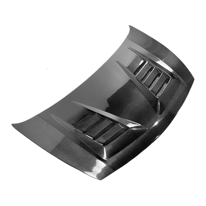 Honda Civic FD2 JS Style Front Vented Cooling Hood Bonnet 2006-2011