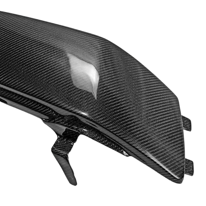 Kazento For Evolution Evo 7 8 9 For Mitsubishi Headlight Block Out Lhd Passenger Side Carbon Fiber Front Head Light Lamp Cover - Kazento Carbon Parts