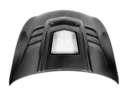Infiniti G25/G35/G37/Q40 Coupe Clear Glass Front Vented Hood Bonnet 2008-2013