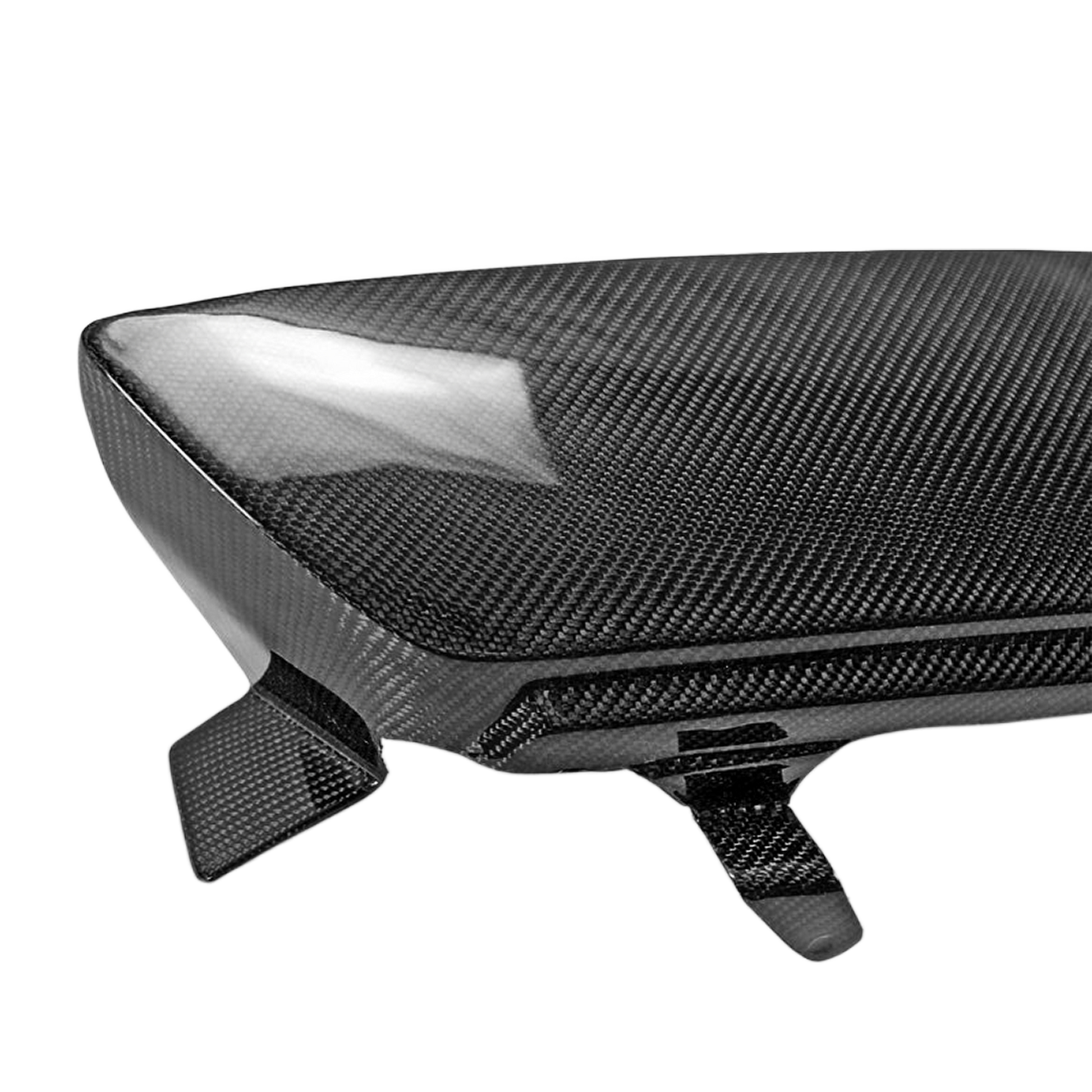 Kazento For Evolution Evo 7 8 9 For Mitsubishi Headlight Block Out Lhd Passenger Side Carbon Fiber Front Head Light Lamp Cover - Kazento Carbon Parts