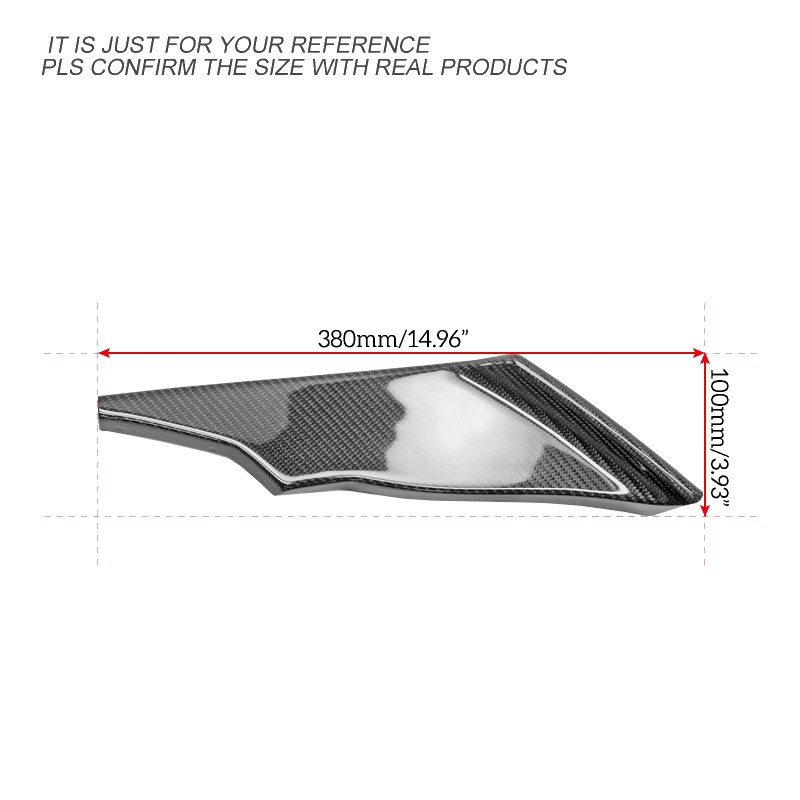 Nissan Z33 350Z VRS Type Front Bumper Canard 2003-08
