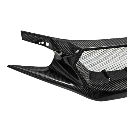Honda 17 onwards Civic Type R FK8 JS Carbon Front Grille (FC1/FK7 need cut)