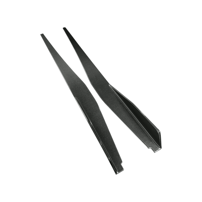 Chevrolet Corvette C8 20-24 Carbon Fiber Side Skirt Extensions Pair