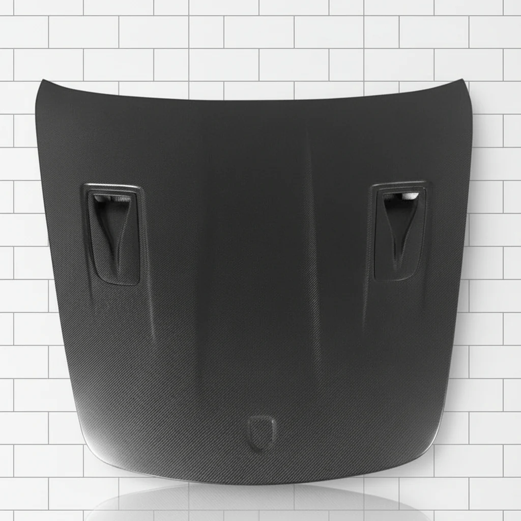 Porsche 718 Boxster Cayman GT2 RS Style Vented Hood Bonnet 2017-2024