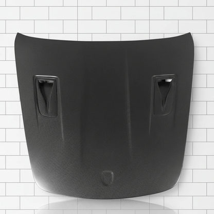 Porsche 718 Boxster Cayman GT2 RS Style Vented Hood Bonnet 2017-2024