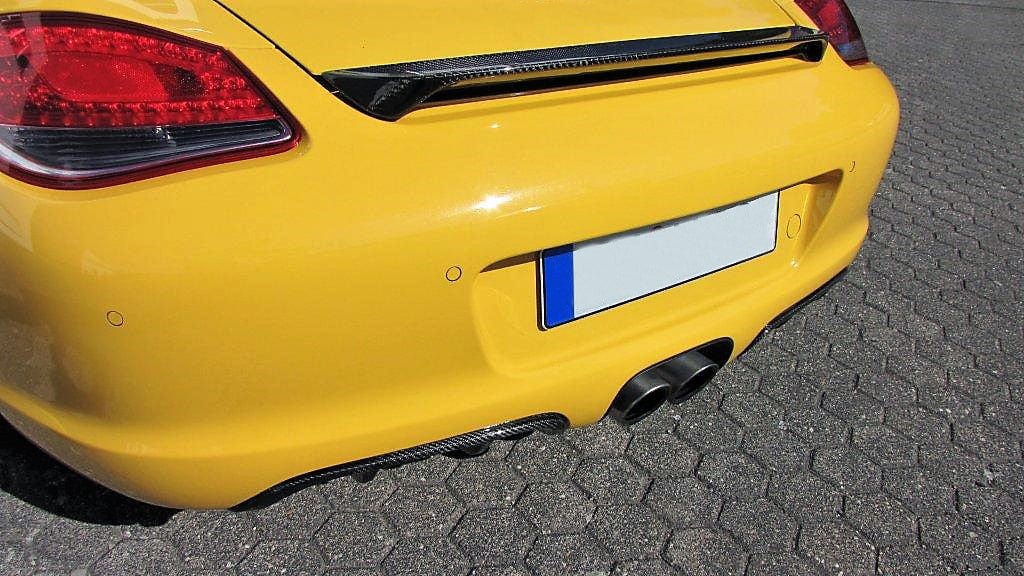 Porsche Boxster 987 Techart Style Carbon Fiber Rear Spoiler Trunk Wing