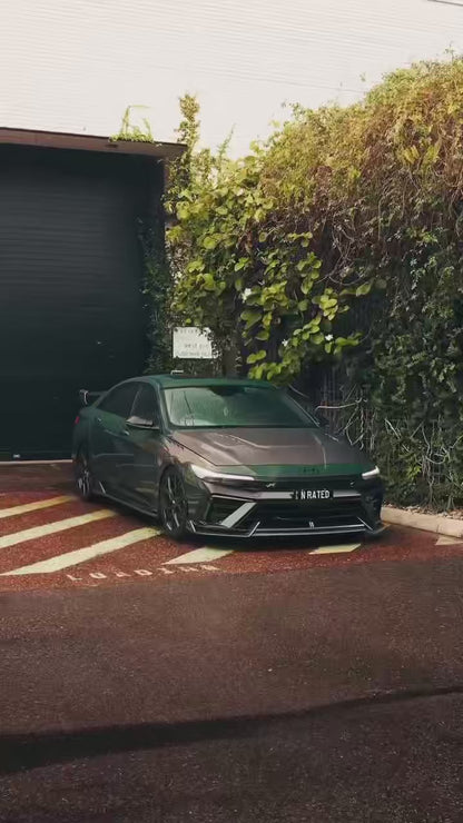 Vented Hood Bonnet 23+ Hyundai I30 Sedan/ Elantra Facelift N Spec 2