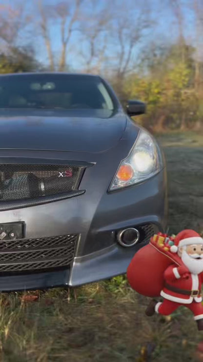 Infiniti G37 Coupe Sedan KZ Style Front Bumper Grille 2008-2013