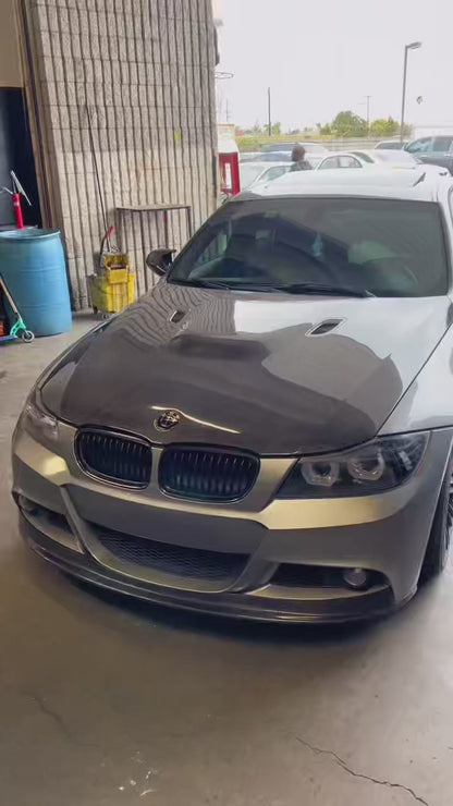 BMW 3 Series E90 330i 335i 4DR M3 Look Vented Hood Bonnet 2005-2008