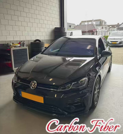 VW MK7 GOLF 7 7.5 R GTI ASPEC Style Cooling Vented Hood Bonnet 2012–2020