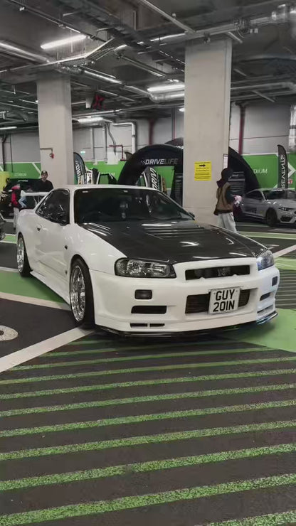 Nissan Skyline R34 GTR NIS Z TUNE Vented Hood Bonnet 1999-2002