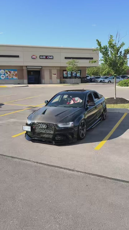 Audi B8.5 S-Line A4 S4 RS4 Front Vented Bonnet Hood 2013-2016