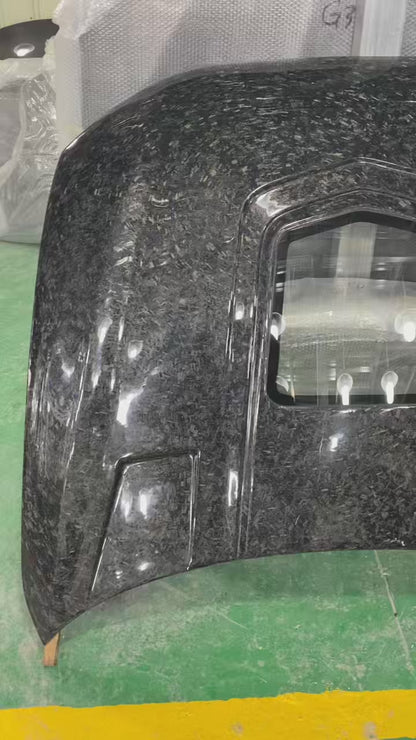 AUDI A7 S7 RS7 C7 Front Vented Hood Bonnet With Glass 2014-2017