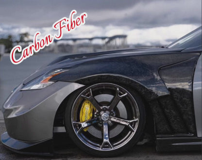 370Z Z34 Front Fender (only below vents opened) 2009+