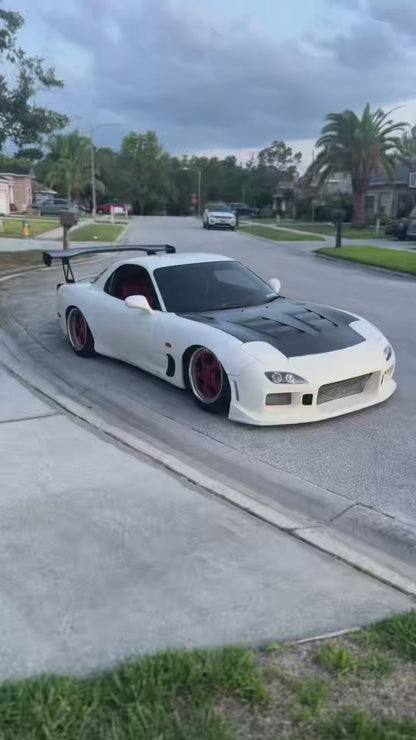 Mazda RX7 FD3S RE-Style Vented Hood Bonnet 1992-1997