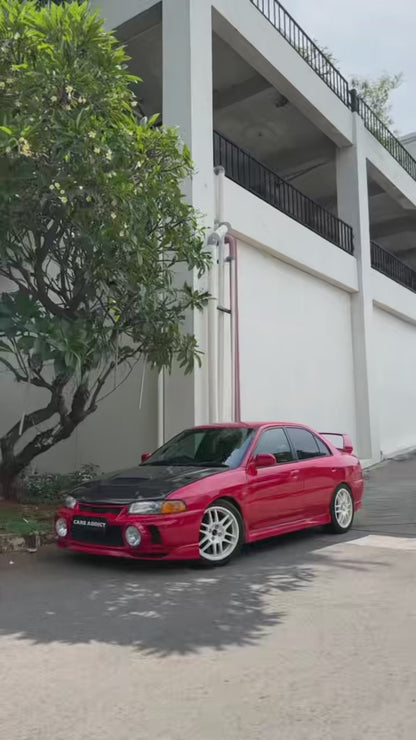 Mitsubishi Evolution 4 OEM Style Vented Hood Bonnet 1996-1997