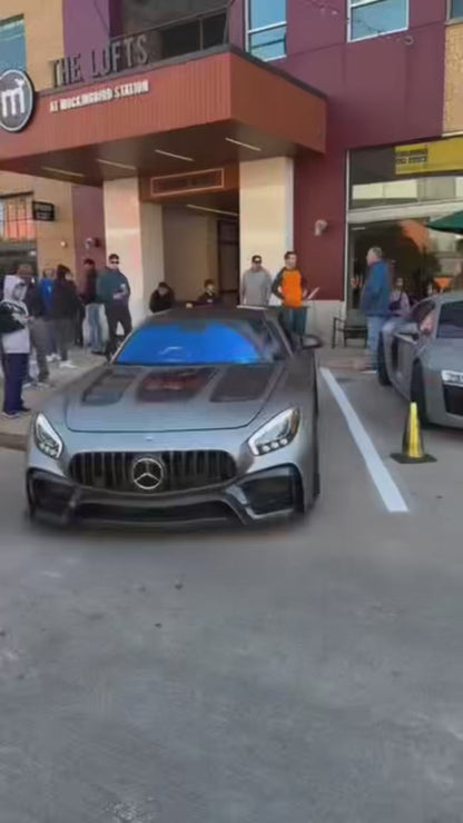 Mercedes Benz AMG GT GTS GTC GTR IMP Type Vented Hood Bonnet 2015-2021