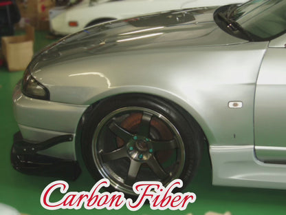 Skyline R33 GTR BCNR33 RF Style Front Wide Vented Fenders 1995-1998