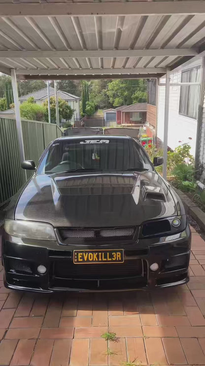 Nissan Skyline R33 GTS / GTS-T R1 Vented Hood Bonnet