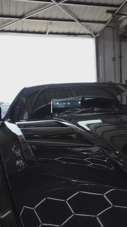 Nissan Fairlady Z34 370Z AMS Style Vented Hood Bonnet 2009-2020