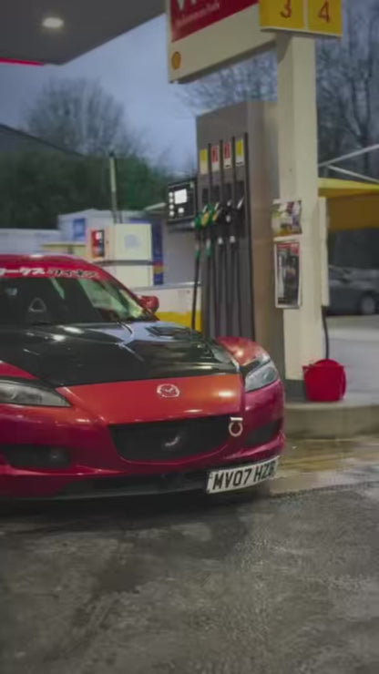 Mazda RX8 SE3P Razor Style Vented Hood Bonnet 2004-2011