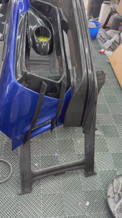 Honda Civic Type-R FK8 VRS-W Type Extension front lip 2017+