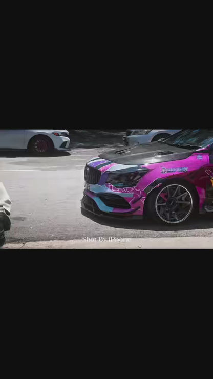 Mercedes W117 CLA180 CLA200 CLA250 CLA45 AMG LY Style Hood 2013-2018