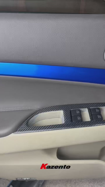 Infiniti G37 G35 G25 Sedan Front & Rear door window switch trim 4Pcs