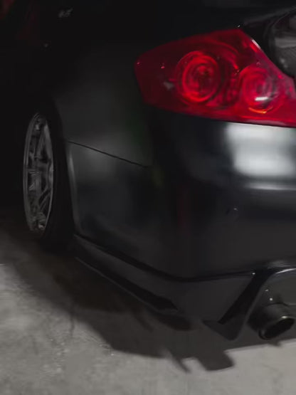 Infiniti G25/G35/G37/Q40 Sedan Ducktail Rear Trunk Boot Lid 2008-2013 (With Camera Hole)