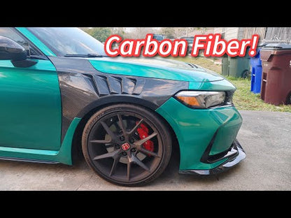 Honda Civic Type-R FL5 Front Cooling Vented Fenders 2022+