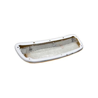 R56 Mini Cooper S 11y~ DAG-Style FiberGlass Unpaint Hood Scoop Air Duct Kazento Carbon Parts Bonnets/Hoods Fiber Glass (Unpaint) R56-SCOOP-DUELL-FRP
