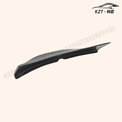 Rear Boot Trunk Spoiler For Mazda MX5 Miata ND RF LMS Style Duckbill Spoiler Fiber Glass Universal Wing For Car Vehicle Black Body Parts Kits Kazento Carbon Parts 车身侧板 MX5-RS-LMS-ND-FRP