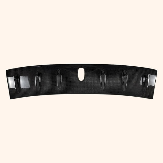 Rear Roof Spoiler Wing For Mitsubishi Evo 7 8 9 Cs Style Vortex Generator Carbon Fiber Car Body Parts Kits Kazento Carbon Parts 车身侧板 EVO8-RS-RF-CS-CF