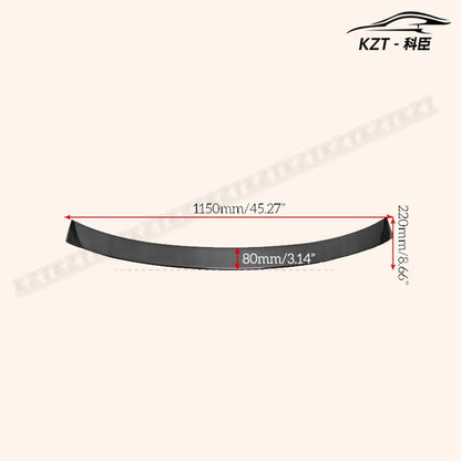 Rear Roof Wing for Lexus 14-18 RC F USC10 Art Type Roof Spoiler Carbon Fiber Car Body Kit Kazento Carbon Parts 车身侧板 RCF-RS-RF-ART-CF