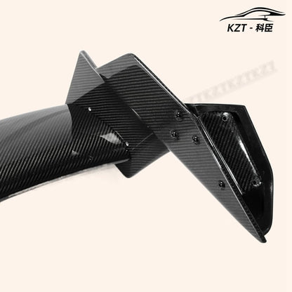 Rear Spoiler For Honda 17 onwards Civic Type R FK8 Type M Style Wing Carbon Fiber Car Body Kit Kazento Carbon Parts 车身侧板 FK8-RS-M&-CF