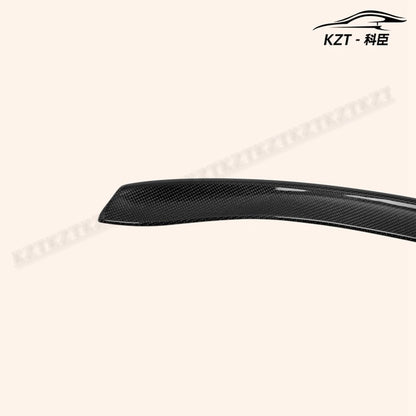 Rear Spoiler For Honda 17 onwards Civic Type R FK8 VVT Style Wing add on gurney flap Carbon Fiber Tail Fin Car Body Kit