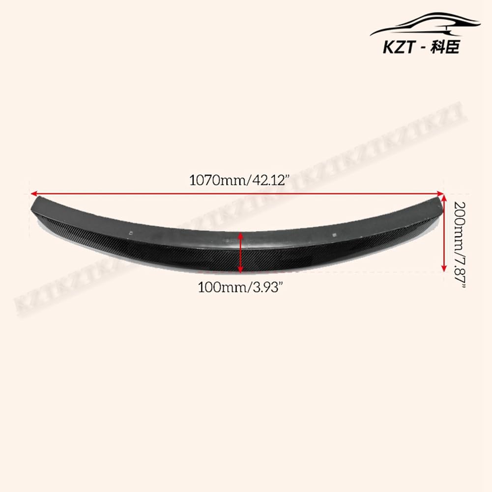 Rear Spoiler For Honda Civic FK7 FK8 5 Door Hatch back HK Style Car Wing Carbon Fiber Tail Fin Body Kit Kazento Carbon Parts 车身侧板 FK7-RS-HK-CF